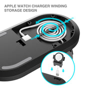 Caricabatterie wireless 3 in 1 Qi