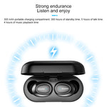 Awei T6 TWS Bluetooth V5.0 Ture Auricolare sportivo wireless con custodia di ricarica
