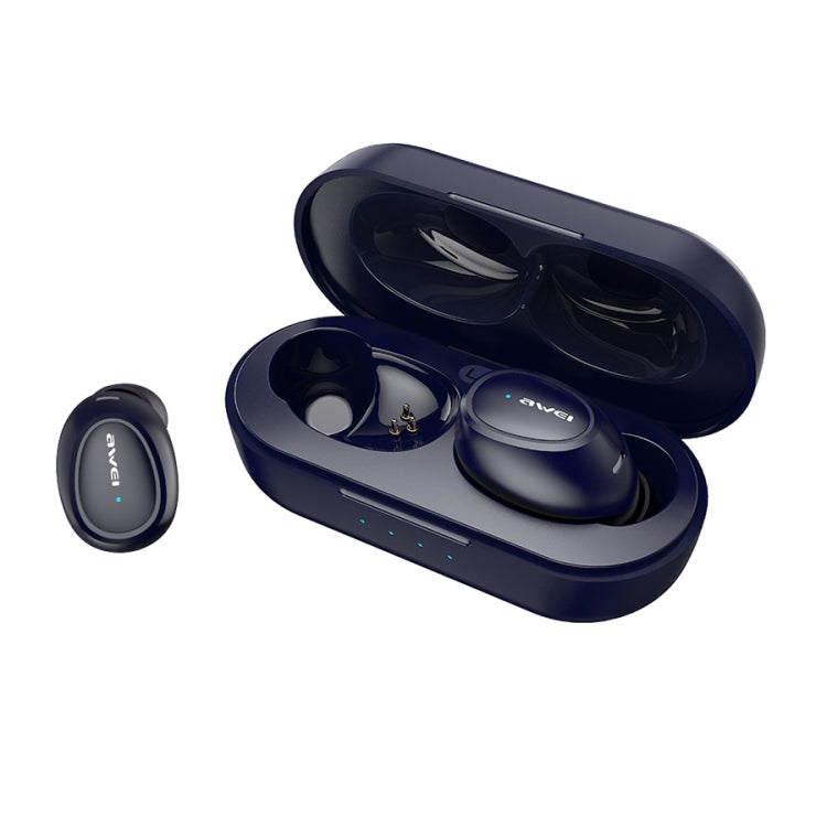 Awei T16 TWS Bluetooth V5.0 Ture Auricolare sportivo wireless con custodia di ricarica