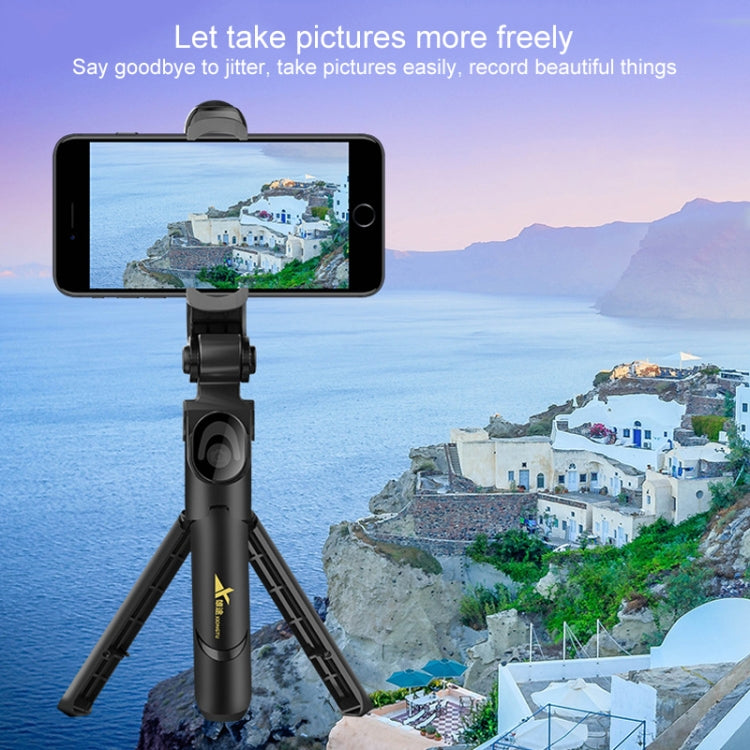 Treppiede Bluetooth con asta estensibile per smartphone 68 cm