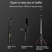 Treppiede Bluetooth con asta estensibile per smartphone 68 cm