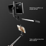 Treppiede Bluetooth con asta estensibile per smartphone 68 cm