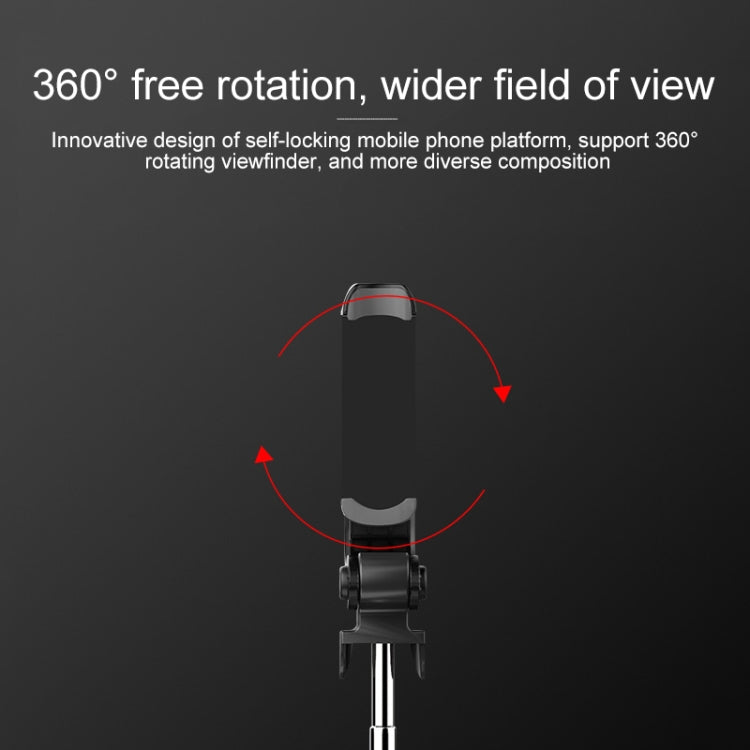 XT-09 Multi-Function Mobile Bluetooth Selfie Stick Tripod for Live Broadcast