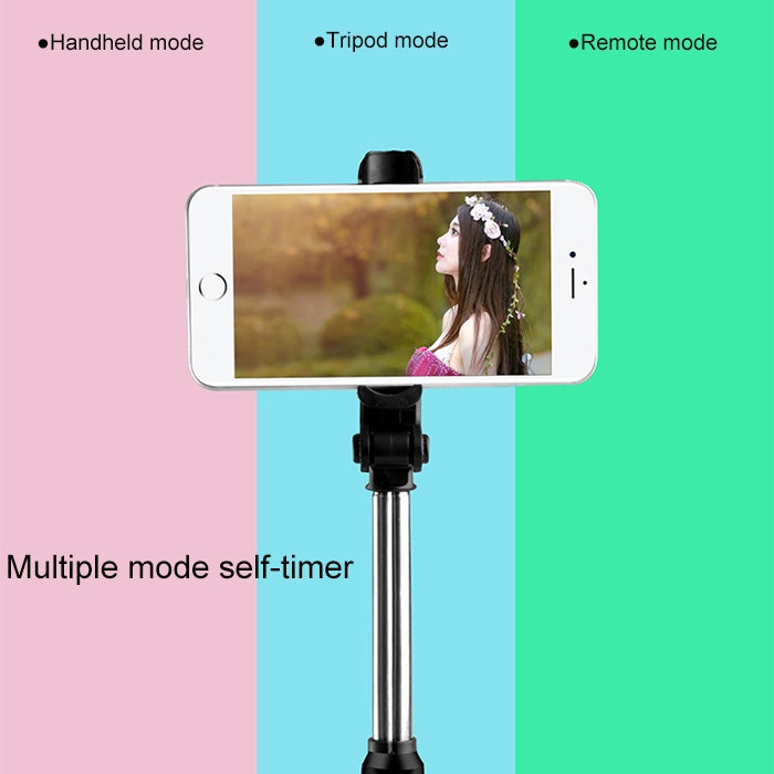 XT10 Multifunctional Mobile Live Broadcast Bluetooth Self-timer Rod Tripod