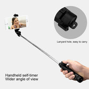 XT10 Multifunctional Mobile Live Broadcast Bluetooth Self-timer Rod Tripod