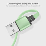 Cavo ricarica retrattile 3 in 1 USB silicone 3,5A