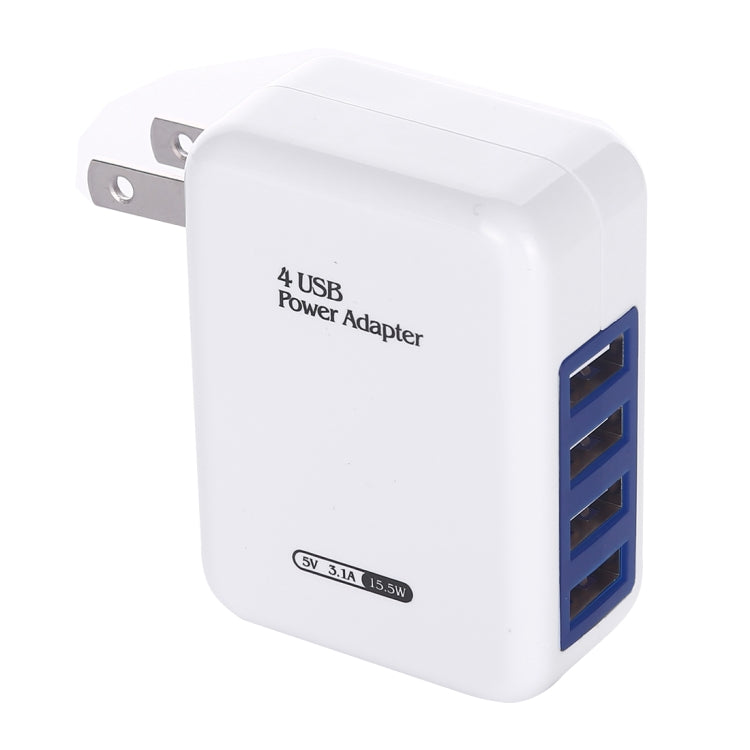 Caricatore da viaggio USB a 4 porte HT-CD03