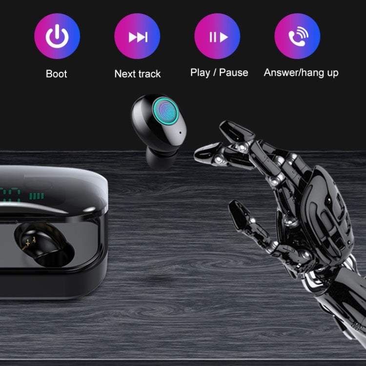 Auricolare Bluetooth M7 TWS V5.0 con custodia