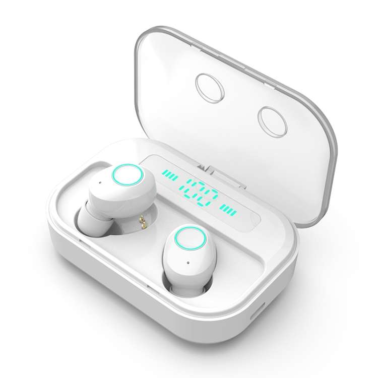 Auricolare Bluetooth M7 TWS V5.0 con custodia di ricarica