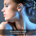 Auricolare Bluetooth M7 TWS V5.0 con custodia di ricarica