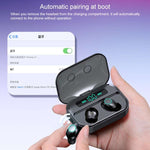Auricolare Bluetooth M7 TWS V5.0 con custodia di ricarica