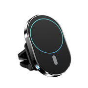 JJT-968 Caricatore wireless con staffa per presa d'aria magnetica per auto con uscita massima 15 W, JJT-968