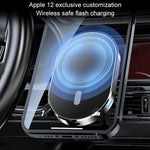 JJT-968 Caricatore wireless con staffa per presa d'aria magnetica per auto con uscita massima 15 W, JJT-968