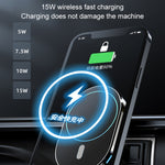 JJT-968 Caricatore wireless con staffa per presa d'aria magnetica per auto con uscita massima 15 W, JJT-968