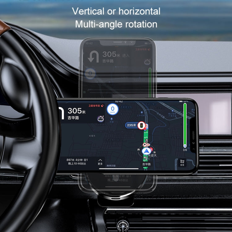 JJT-968 Caricatore wireless con staffa per presa d'aria magnetica per auto con uscita massima 15 W, JJT-968