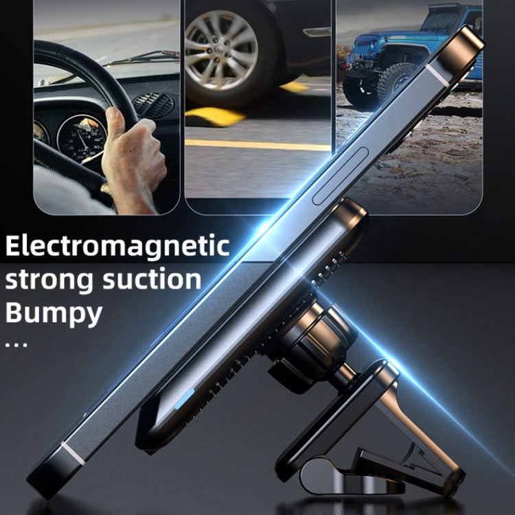 JJT-969 Caricatore wireless con staffa per presa d'aria magnetica per auto con uscita massima 15 W, JJT-969
