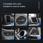 Caricabatterie wireless con staffa per presa d'aria per auto con sensore a infrarossi con uscita massima K10 da 15 W, K10