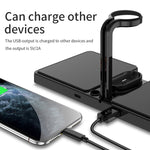 Caricabatterie wireless Qi 4 in 1 da 10 W
