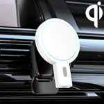 Caricabatterie wireless con staffa per presa d'aria magnetica per auto con uscita massima K07 da 15 W, K07