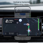 Caricabatterie wireless con staffa per presa d'aria magnetica per auto con uscita massima K07 da 15 W, K07
