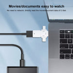 Adattatore USB 2.0 a 8 pin, USB-C e Micro USB