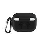 Custodia in silicone per AirPods Pro con fibbia antigoccia