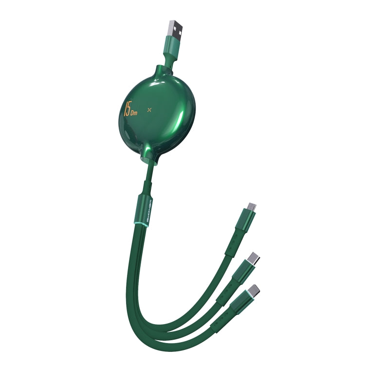 Cavo 3 in 1 telescopico 1,5 m WK WDC-124