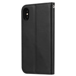 Custodia in pelle per iPhone X e XS con supporto