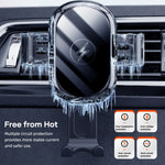Staffa per presa d'aria di ricarica wireless per auto ROCK W31, W31