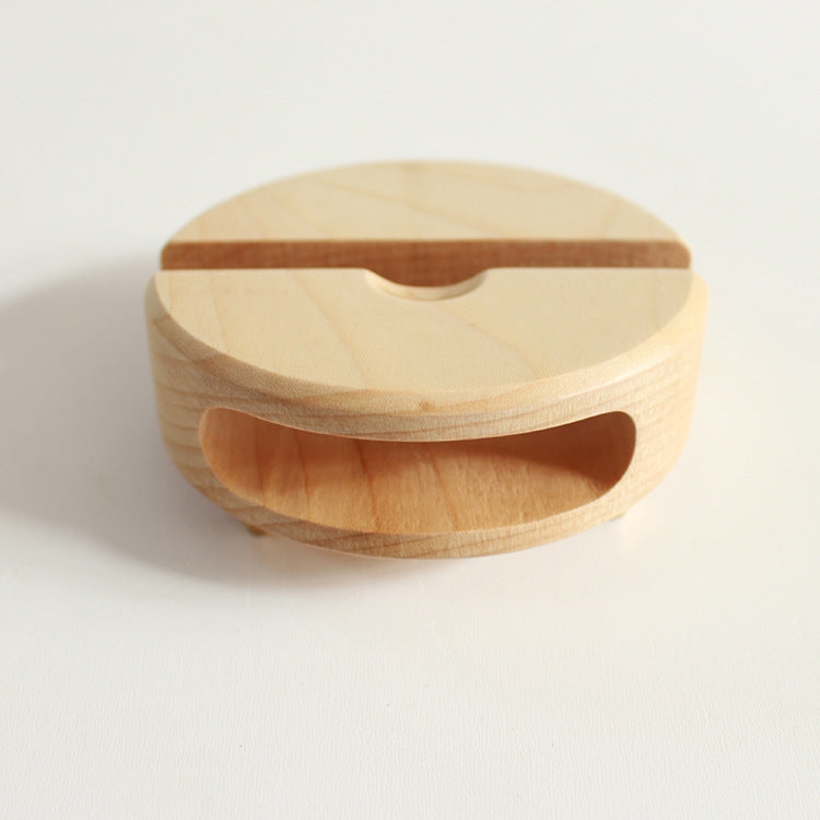 Supporto creativo in legno per smartphone