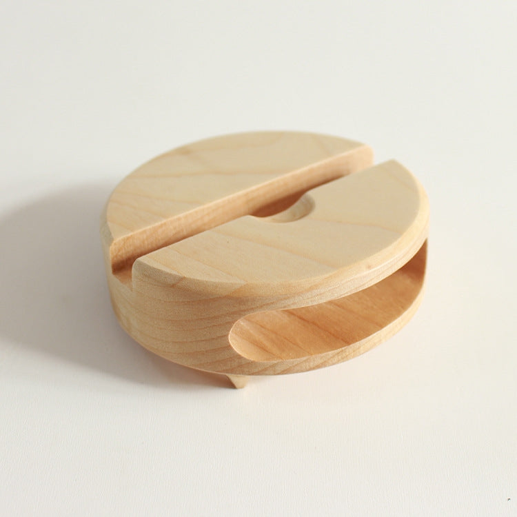 Supporto creativo in legno per smartphone