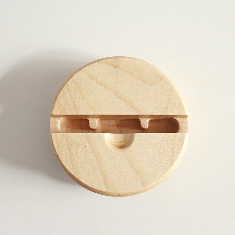 Supporto creativo in legno per smartphone