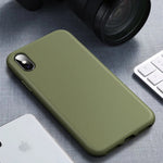 Custodia in paglia TPU per iPhone X e XS