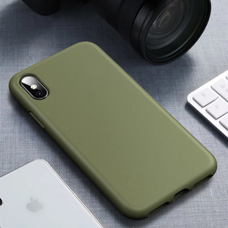 Custodia in paglia TPU per iPhone X e XS