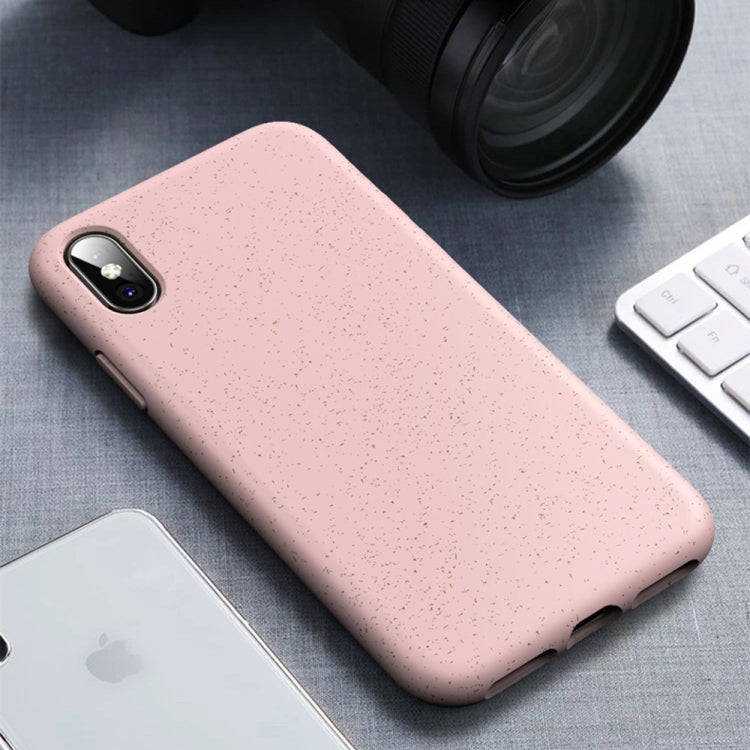 Custodia in paglia TPU per iPhone X e XS