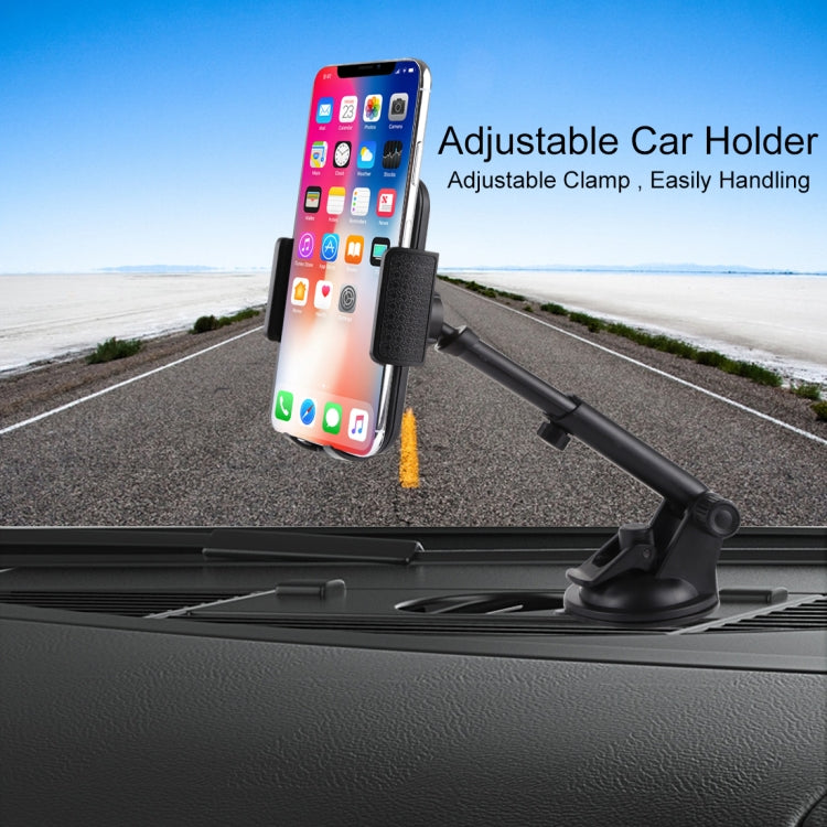 Supporto per cellulare universale per parabrezza auto con regolazione girevole e ventosa, Rotatable Adjustment  Phone Holder
