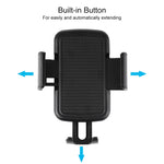 Supporto per cellulare universale per parabrezza auto con regolazione girevole e ventosa, Rotatable Adjustment  Phone Holder