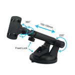Supporto per cellulare universale per parabrezza auto con regolazione girevole e ventosa, Rotatable Adjustment  Phone Holder