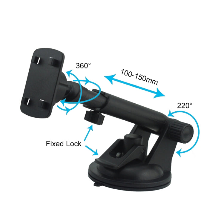 Supporto per cellulare universale per parabrezza auto con regolazione girevole e ventosa, Rotatable Adjustment  Phone Holder