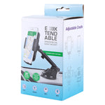 Supporto per cellulare universale per parabrezza auto con regolazione girevole e ventosa, Rotatable Adjustment  Phone Holder