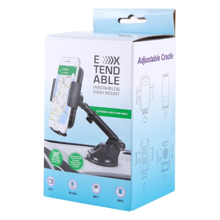 Supporto per cellulare universale per parabrezza auto con regolazione girevole e ventosa, Rotatable Adjustment  Phone Holder