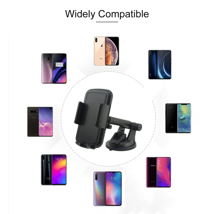 Supporto per cellulare universale per parabrezza auto con regolazione girevole e ventosa, Rotatable Adjustment  Phone Holder
