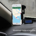 Supporto per cellulare universale per parabrezza auto con regolazione girevole e ventosa, Rotatable Adjustment  Phone Holder