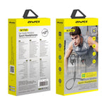 Awei WT50 IPX4 Auricolare Bluetooth wireless montato sull'orecchio impermeabile con microfono, WT50