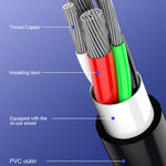 Cavo di ricarica USB 8 pin WK WDC-092 3m