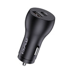 Caricabatteria da auto awei C-822 18W PD 8 pin + 18W QC 3.0 interfaccia USB, C-822