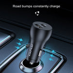Caricabatteria da auto awei C-822 18W PD 8 pin + 18W QC 3.0 interfaccia USB, C-822
