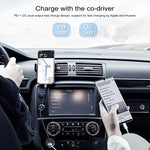 Caricabatteria da auto awei C-822 18W PD 8 pin + 18W QC 3.0 interfaccia USB, C-822