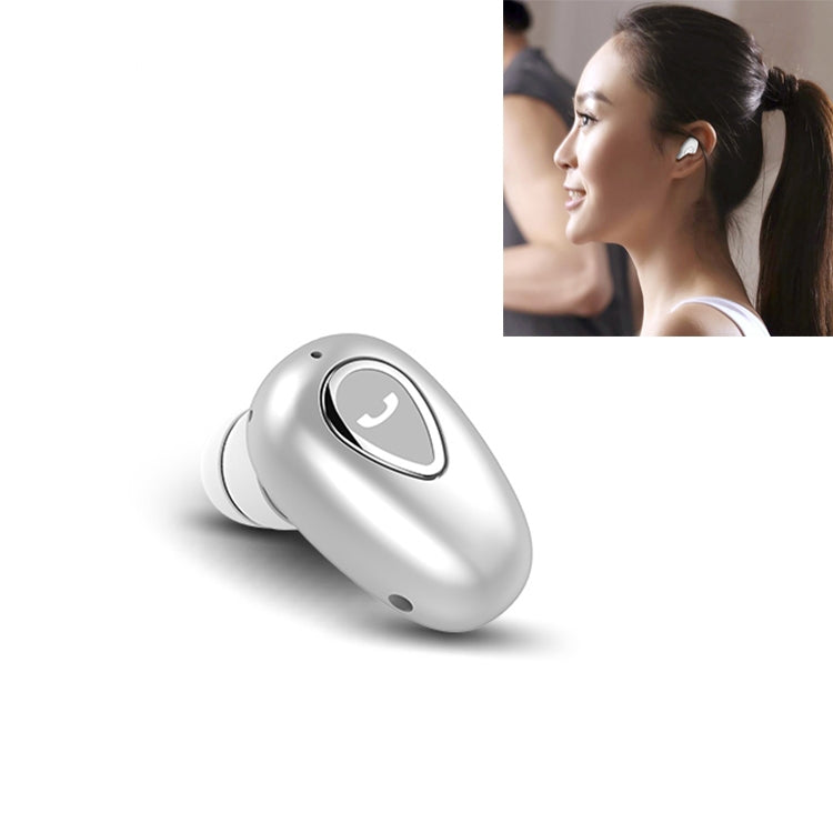 YX01 Auricolare Bluetooth wireless Bluetooth 4.1 resistente al sudore, supporta la connessione di memoria e le chiamate HD, Black, Flesh Color, Rose Gold, Silver, White