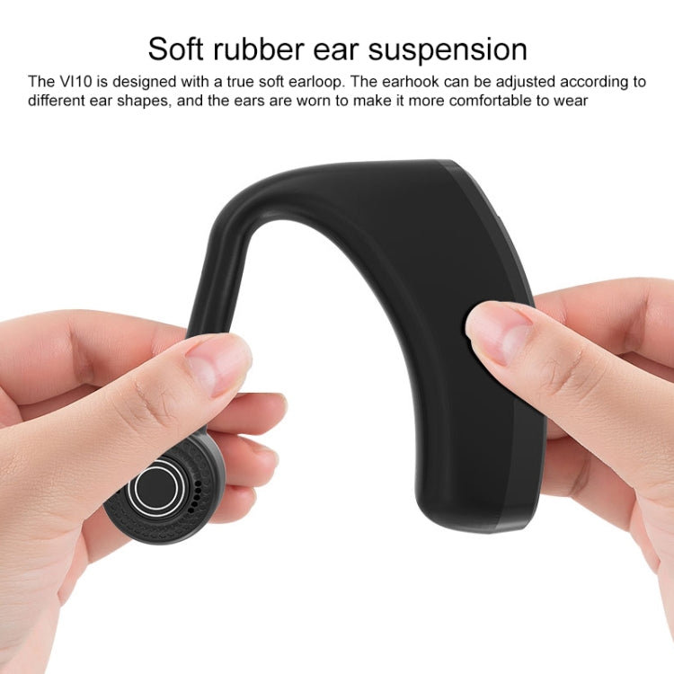 Cuffie sportive V10 wireless Bluetooth V5.0 senza scatola di ricarica, chip CSR, supporto per la ricezione vocale e ricarica rapida in 10 minuti